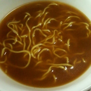 味噌ラーメンのスープ